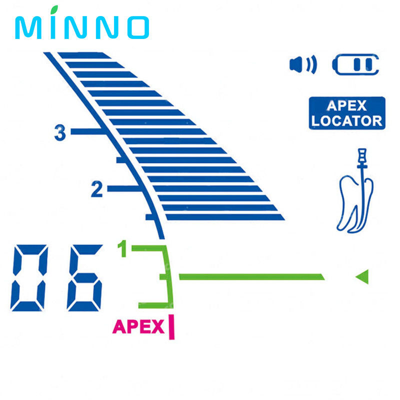 COXO एंडोडोंटिक डेंटल एपेक्स लोकेटर 7.4V 1000mAh C रूट एपेक्स लोकेटर