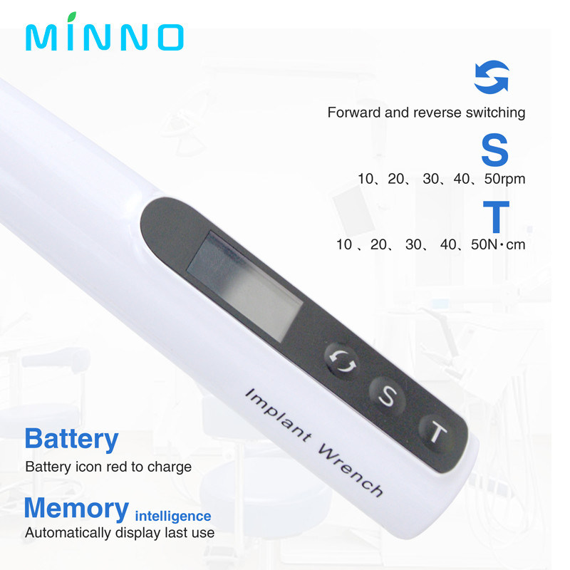 डेंटल कॉर्डलेस 360° घूर्णन मिनी टॉर्क कुंजी BetterWay मोटर एक्स से एंडोडोंटिक इम्प्लांट एबटमेंट लगाव और आर के लिए