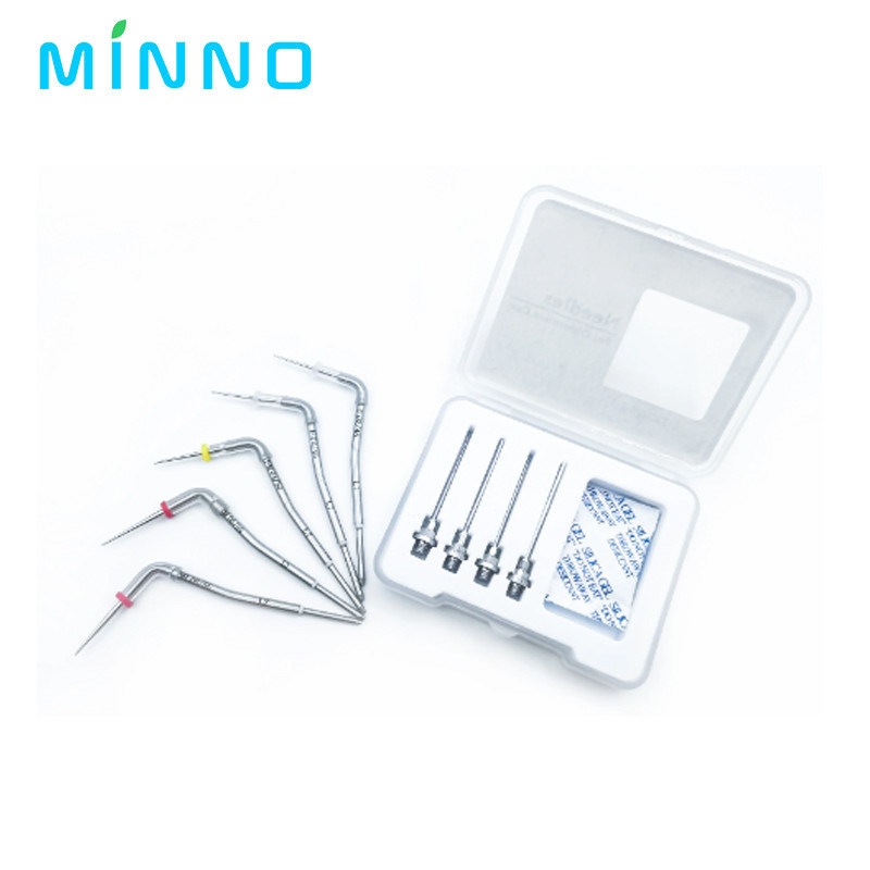 कोक्सो दंत सहायक उपकरण पर्चा गुट्टा पेन / बंदूक की नोक एंडो ओब्यूटेशन सिस्टम दंत चिकित्सा उपकरण के लिए गरम प्लगर सुइयां